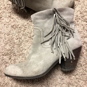Sam Edelman Fringe Booties